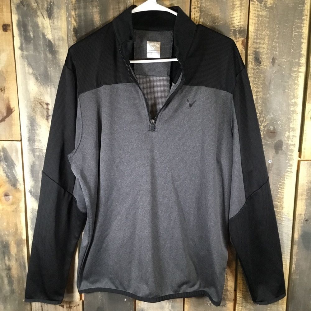 Callaway Opti-Dri long sleeve 1/4 zip pullover men’s size medium